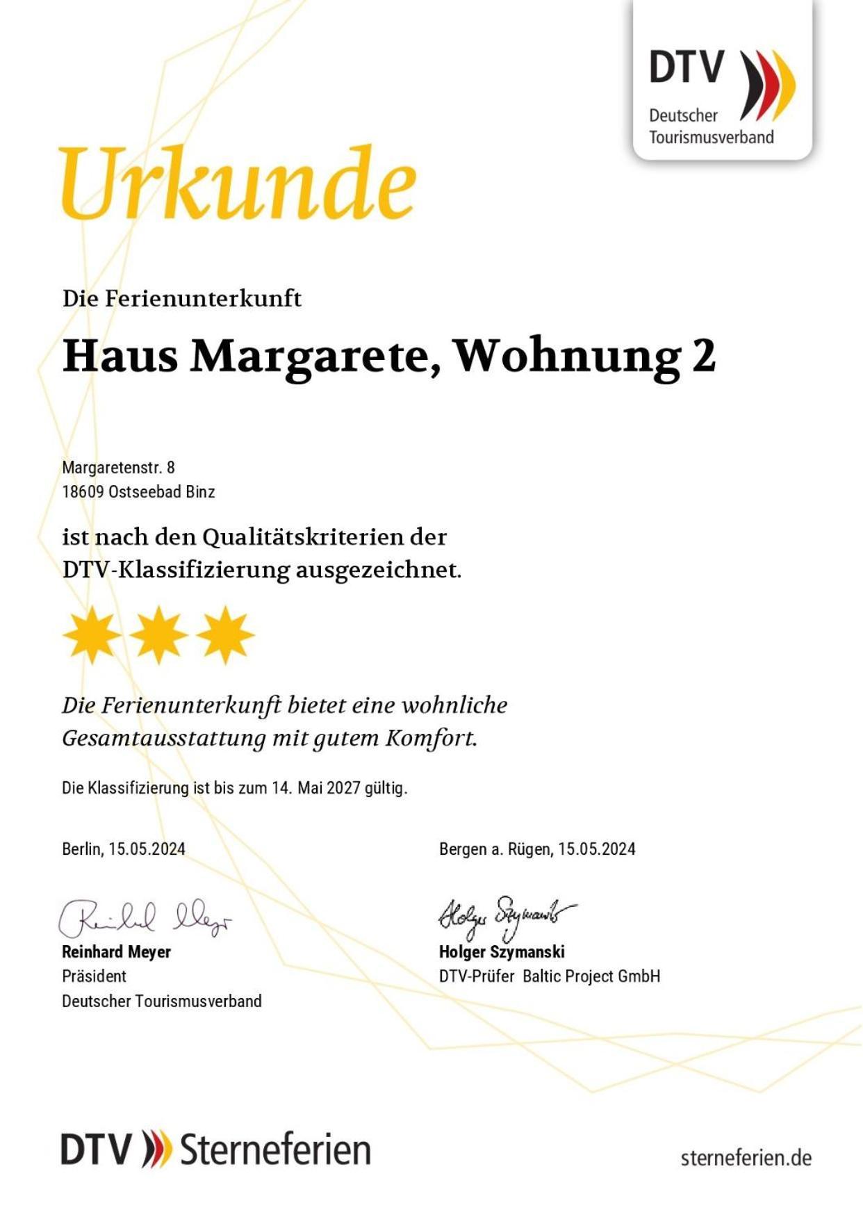 Apartment Haus Margarete Whg. 2 *